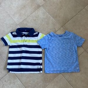 Set of 2 t-shirts for boys size 2T